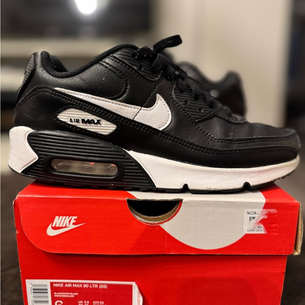 Nike Air Max 90 LTR Black White Sneakers